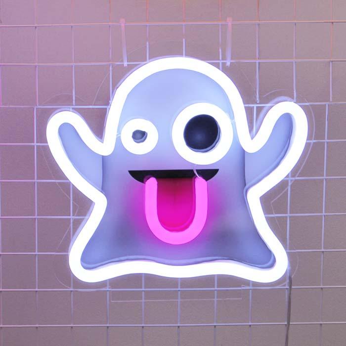 Halloween Emojis LED neon sign product image