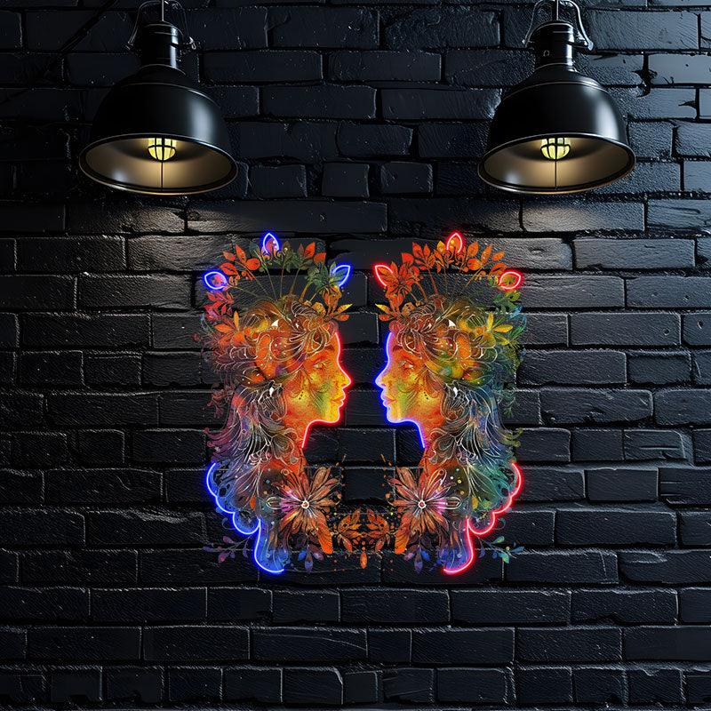 Gemini Light - Playful LED Zodiac Sign LED neon sign product image