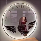 Customized Golden Stainless Steel 3d LED neon sign by NeonCS