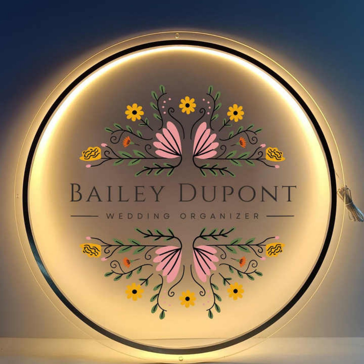 Custom Backlit Sign for Business Logo LED neon sign product image