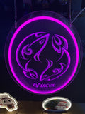 Pisces Zodiac Sign 3d Relief LED neon sign by NeonCS