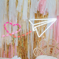 Paper Airplane LED neon sign by NeonCS