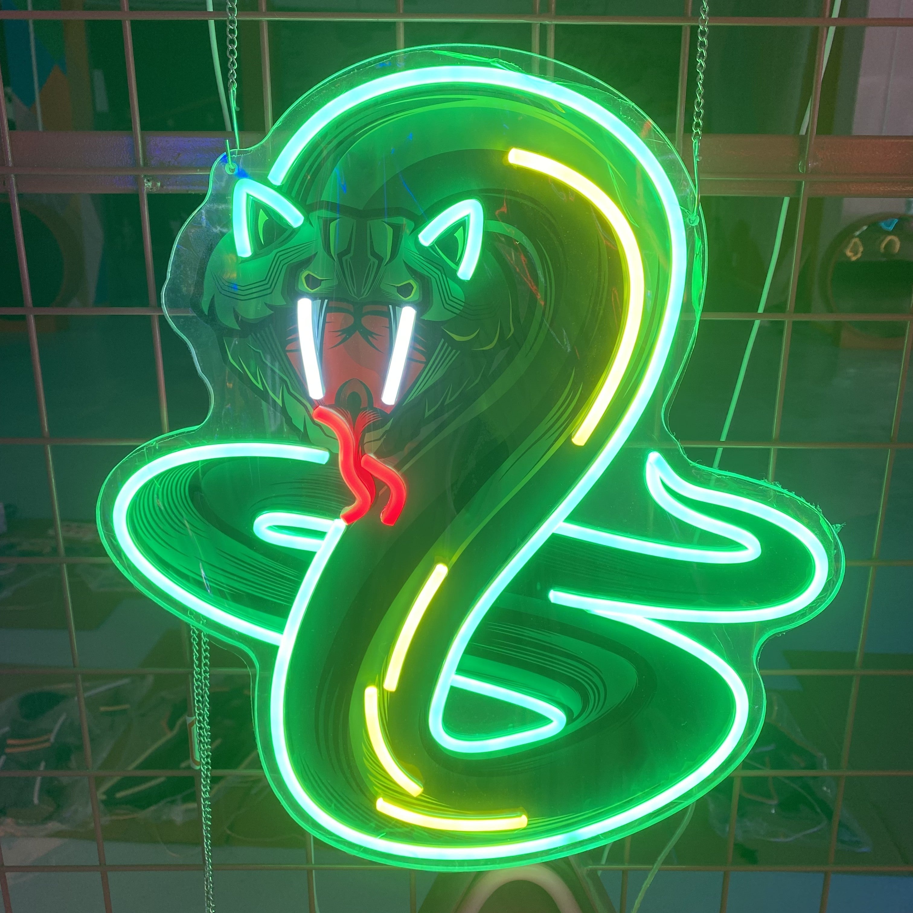 Anime Snake Mystical Serpent for Man LED neon sign by NeonCS