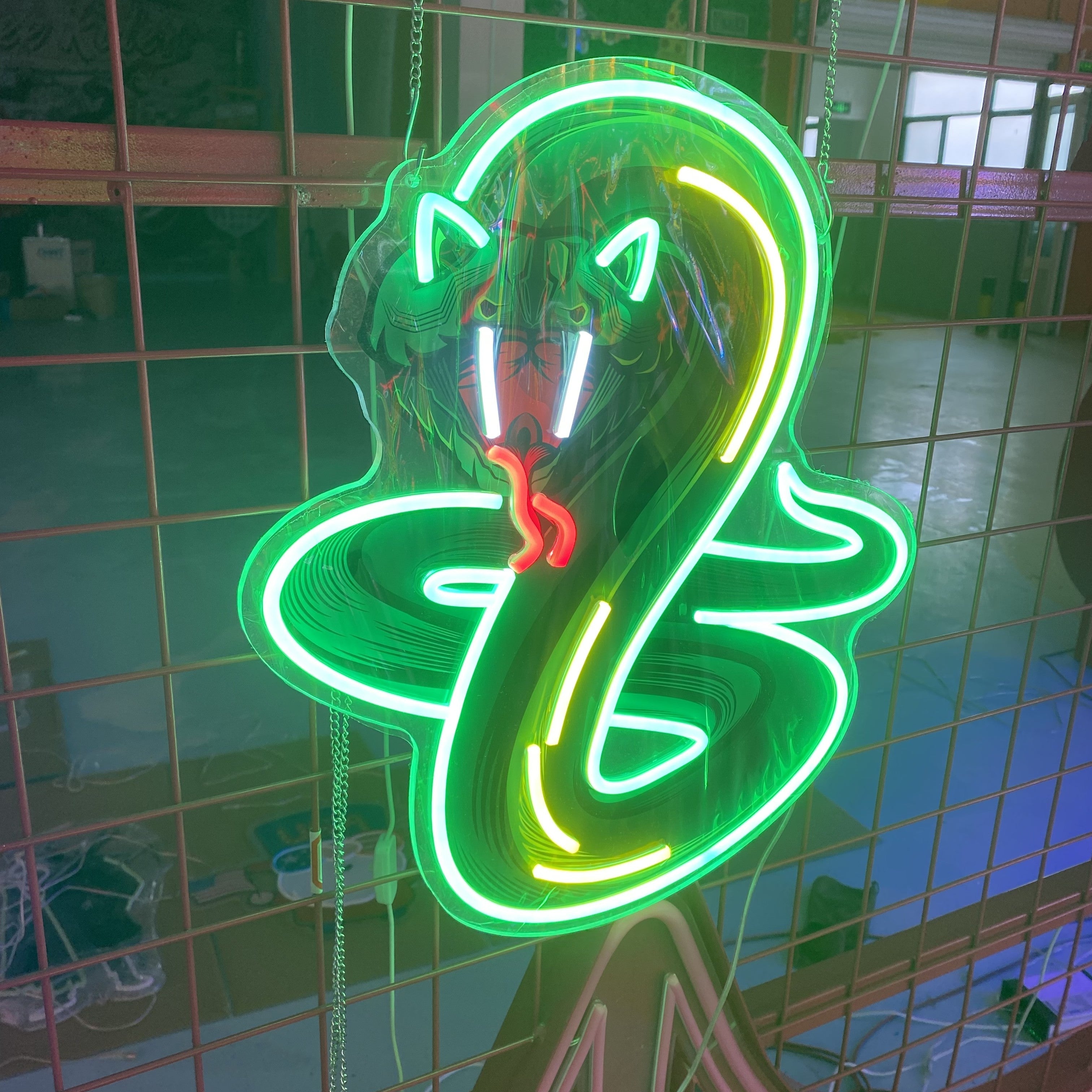 Anime Snake Mystical Serpent for Man LED neon sign product image