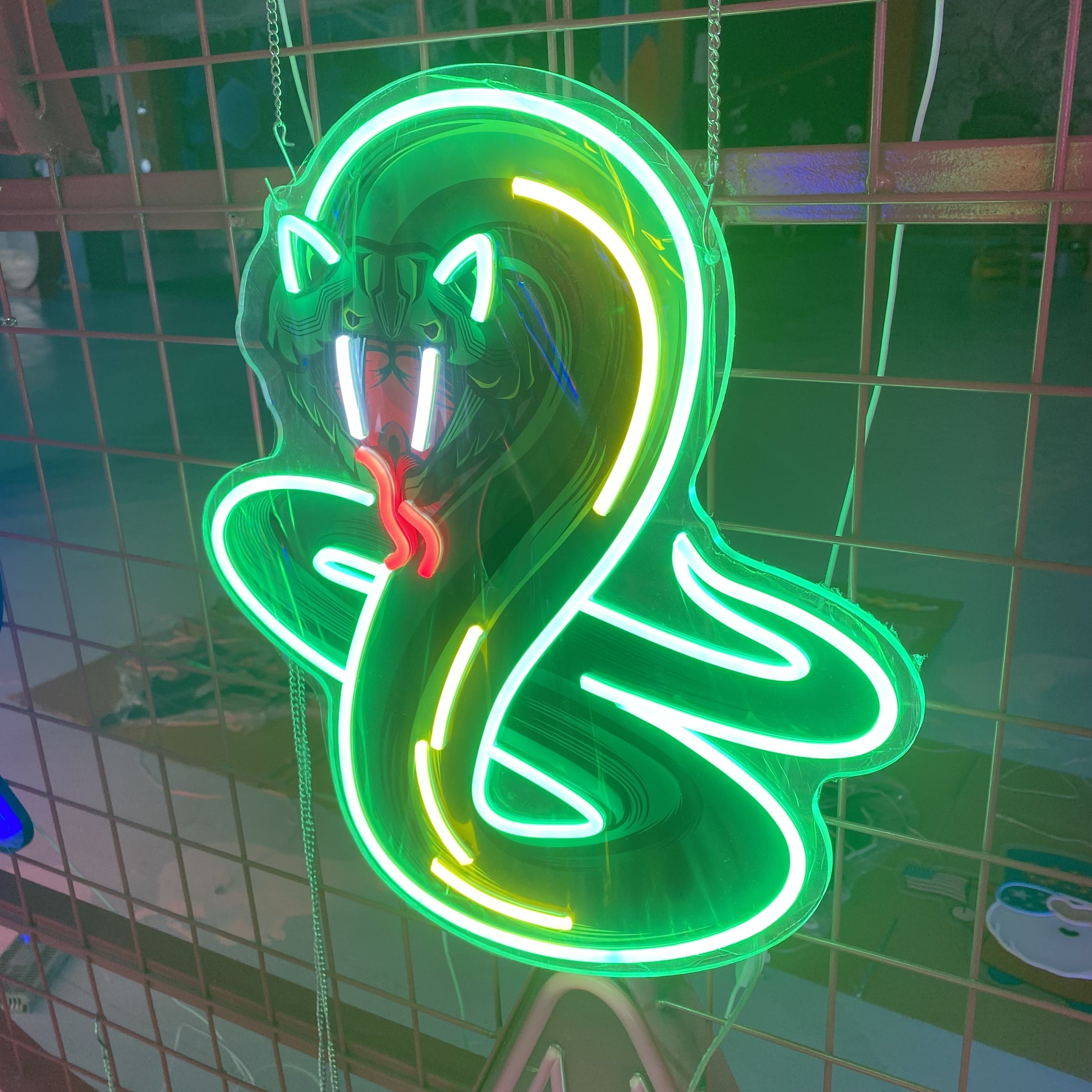 Anime Snake Mystical Serpent for Man LED neon sign product image