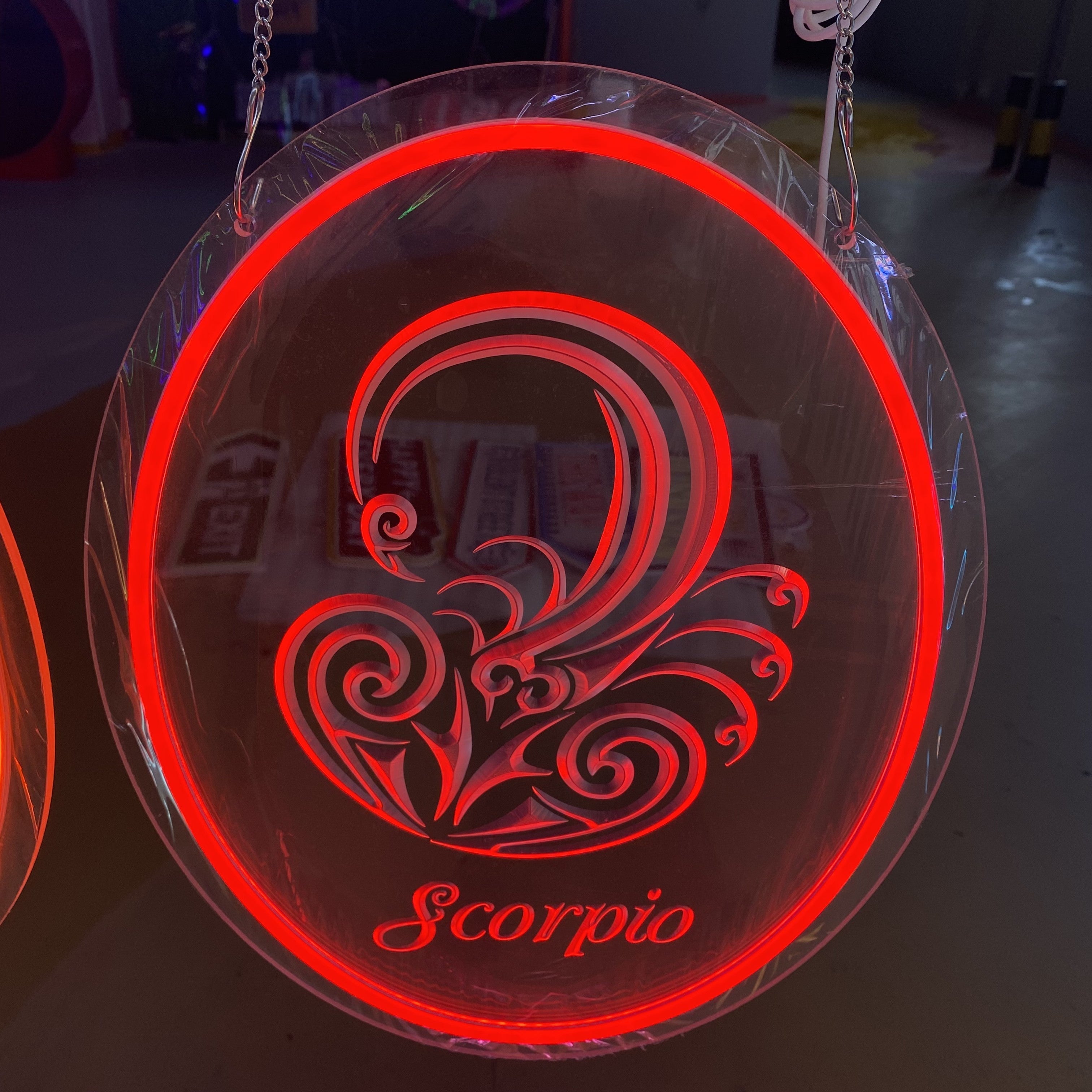Scorpio 3d Engraved - Zodiac LED Sign LED neon sign by NeonCS