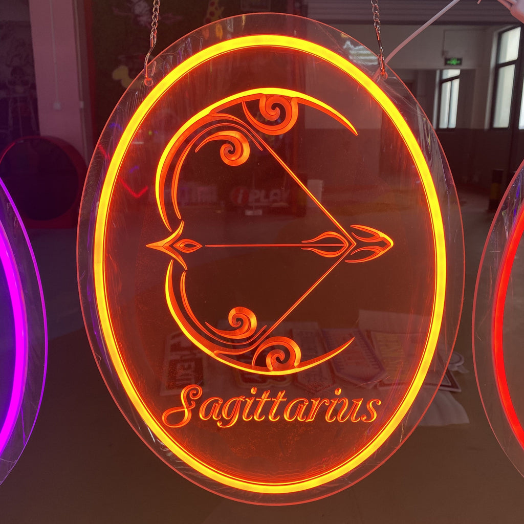 Sagittarius 3d Engraved - Zodiac LED LED neon sign by NeonCS