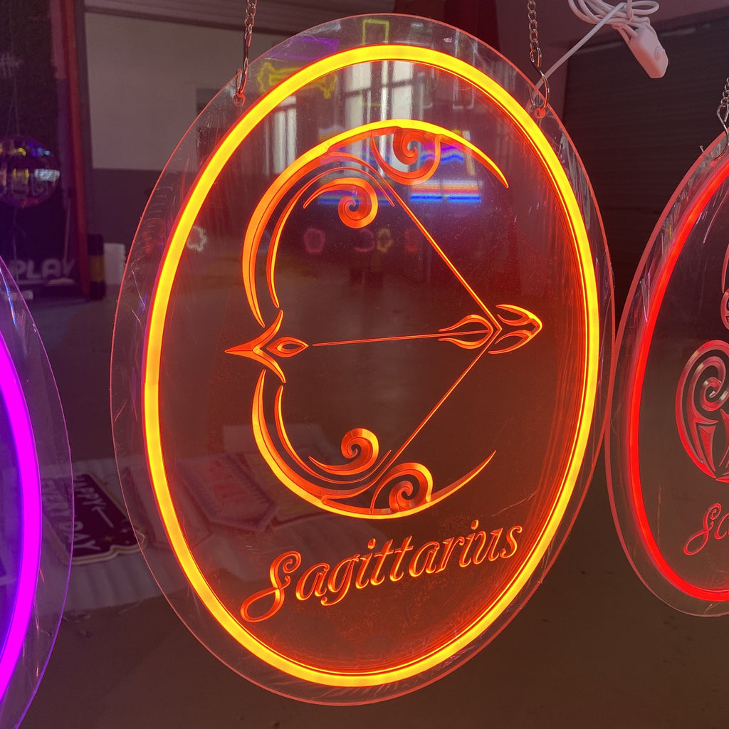 Sagittarius 3d Engraved - Zodiac LED LED neon sign product image
