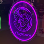 Capricorn 3d Engraved - Zodiac LED LED neon sign product image