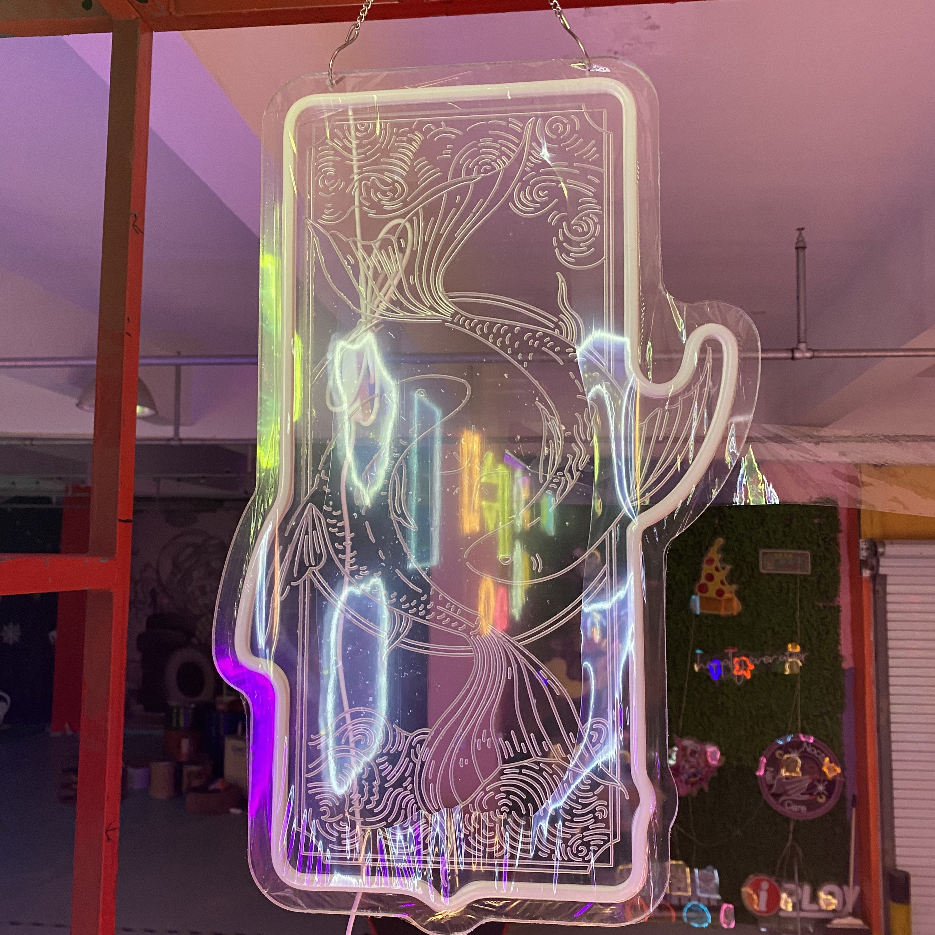 Pisces Zodiac Sign 3d Relief LED neon sign product image