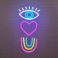 Eye Love U LED neon sign by NeonCS