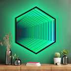Infinity Hexamirror LED neon sign product image
