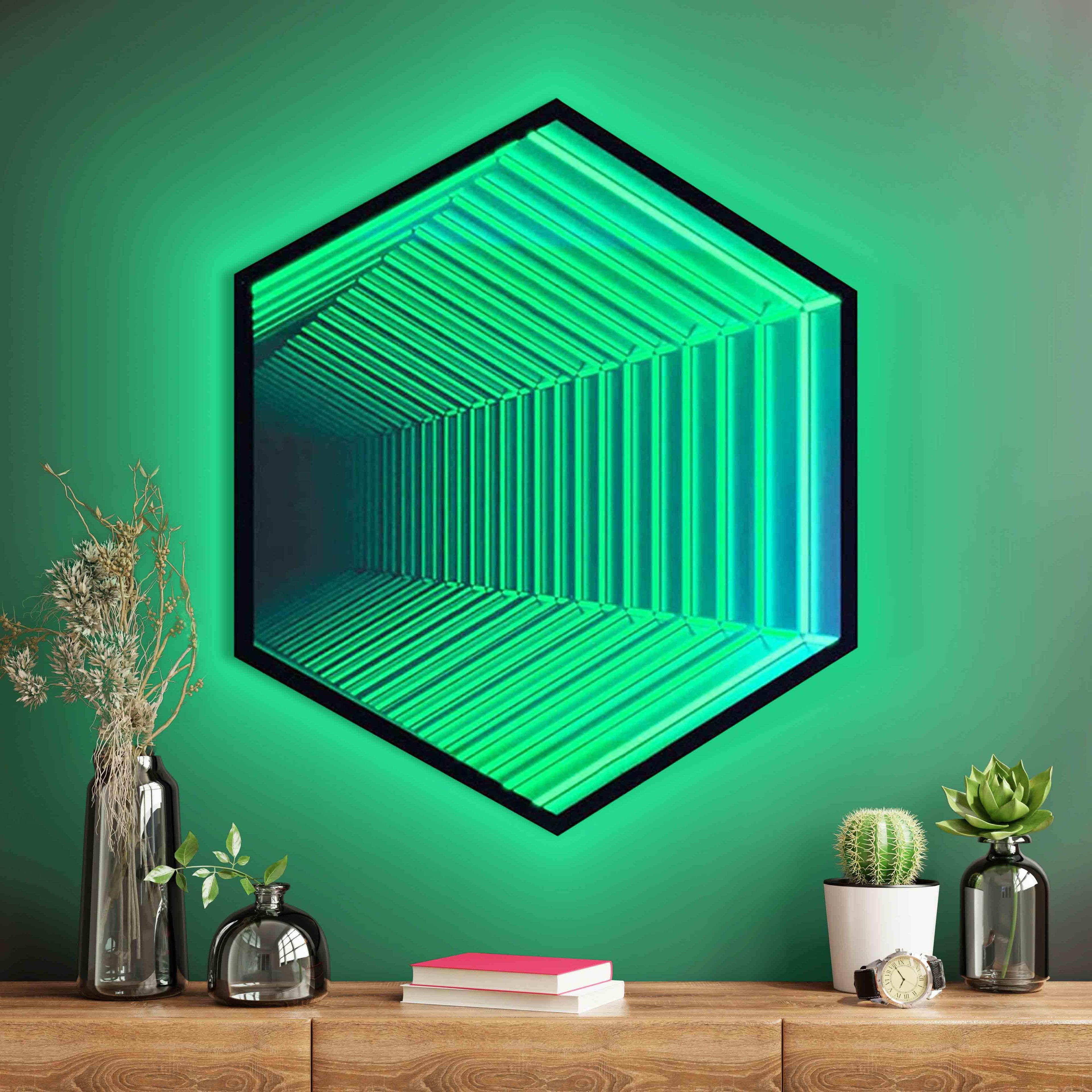 Infinity Hexamirror LED neon sign product image