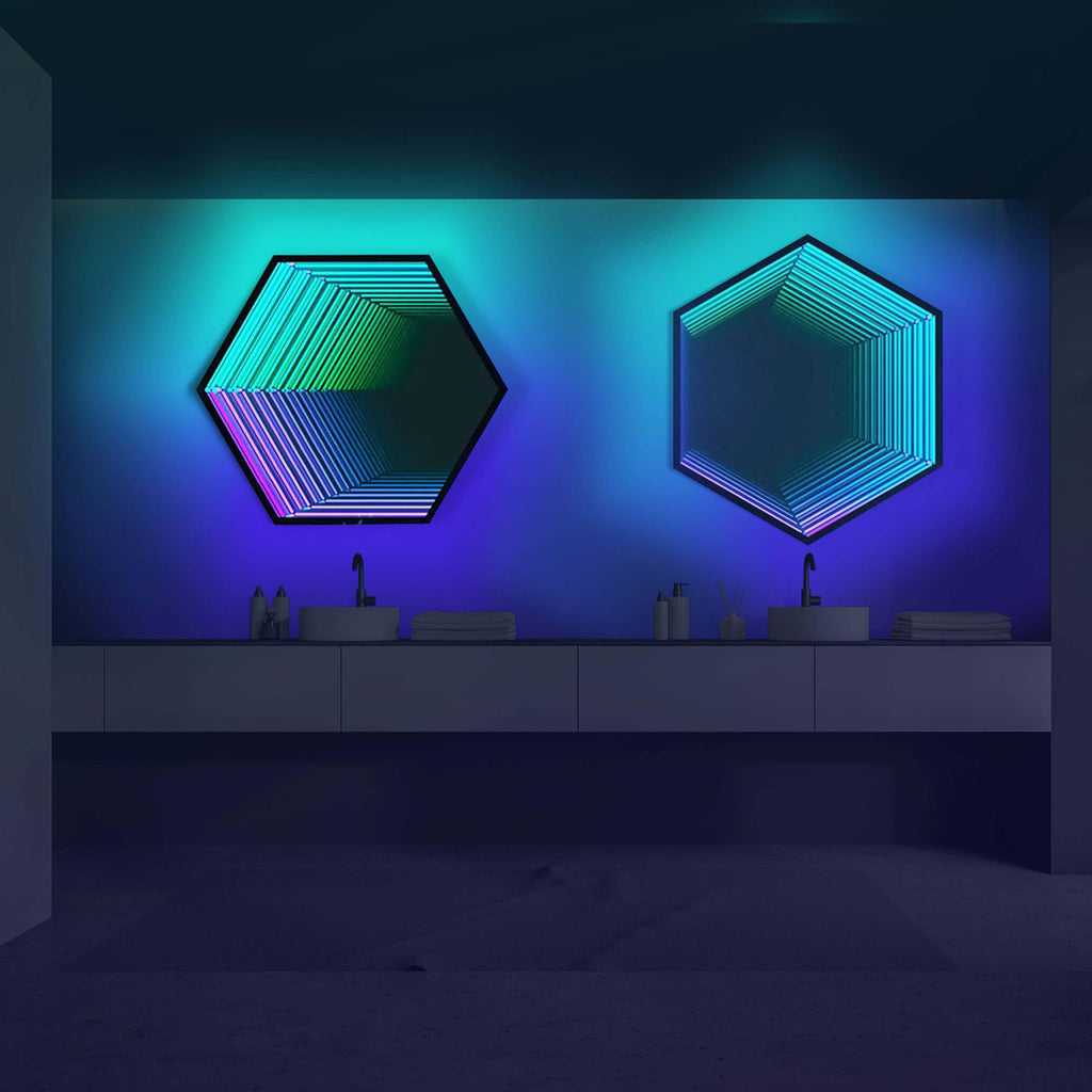 Infinity Hexamirror LED neon sign product image