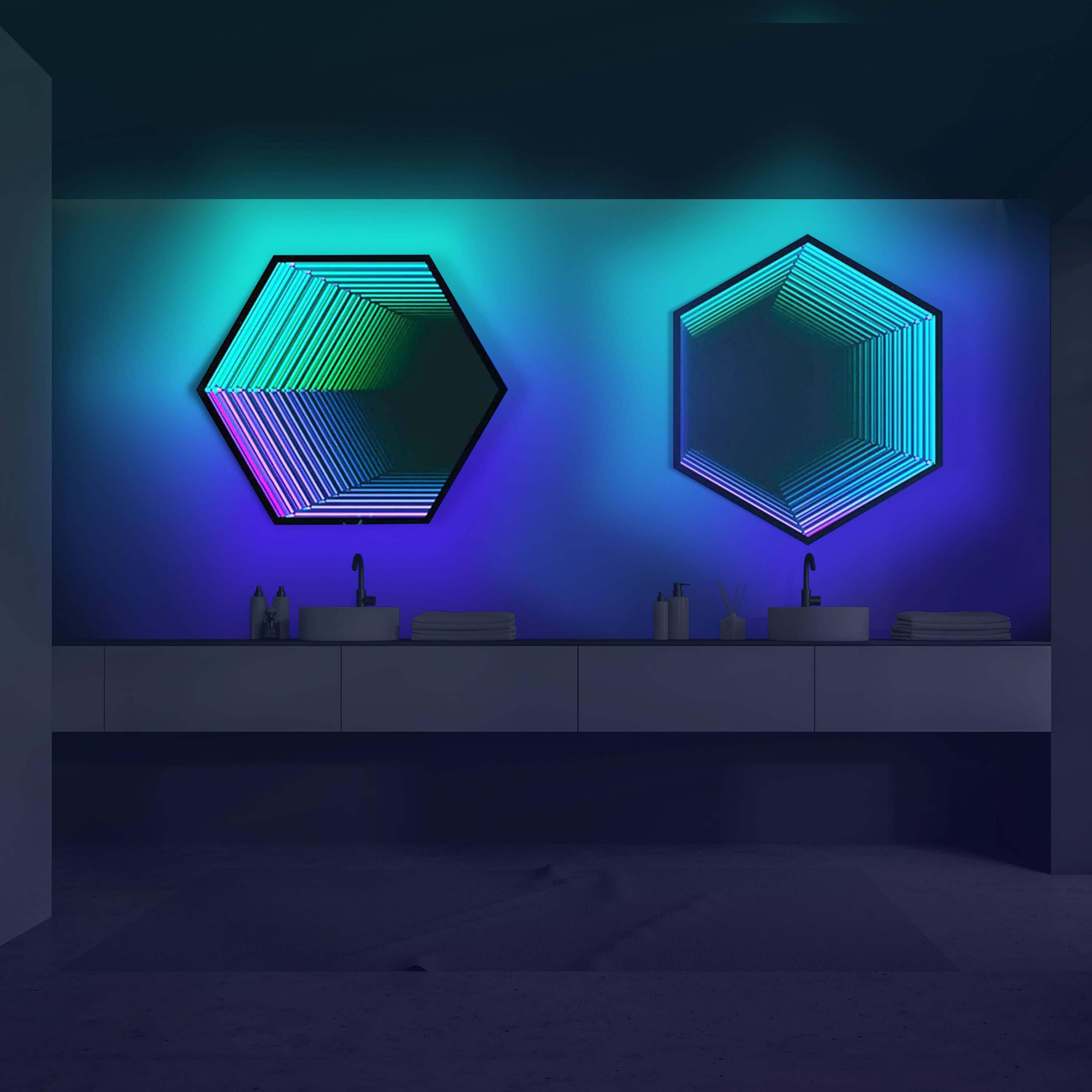 Infinity Hexamirror LED neon sign product image