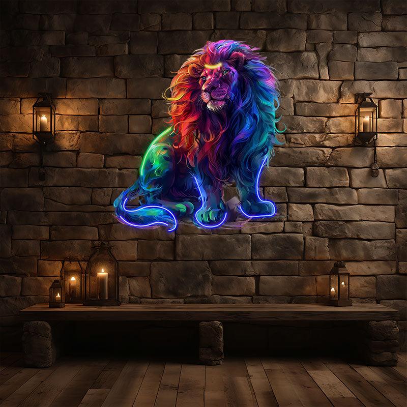 Leo Light - Bold LED Zodiac Sign Decor LED neon sign by NeonCS