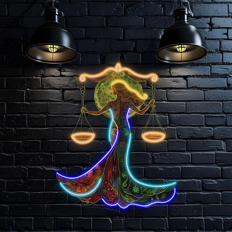Libra Light - Elegant LED Zodiac Sign LED neon sign product image
