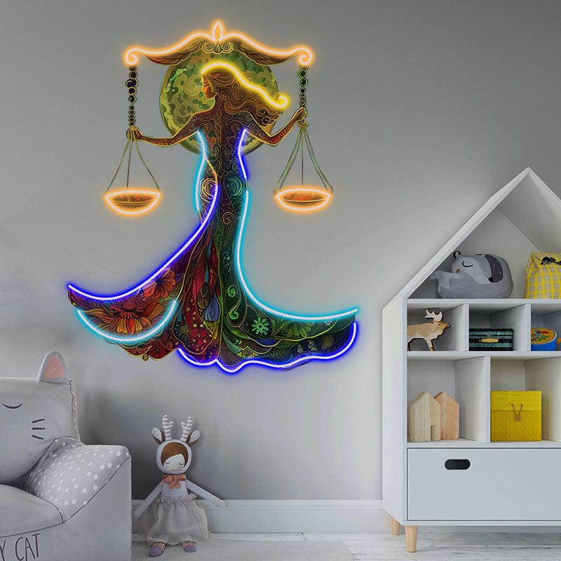 Libra Light - Elegant LED Zodiac Sign LED neon sign product image