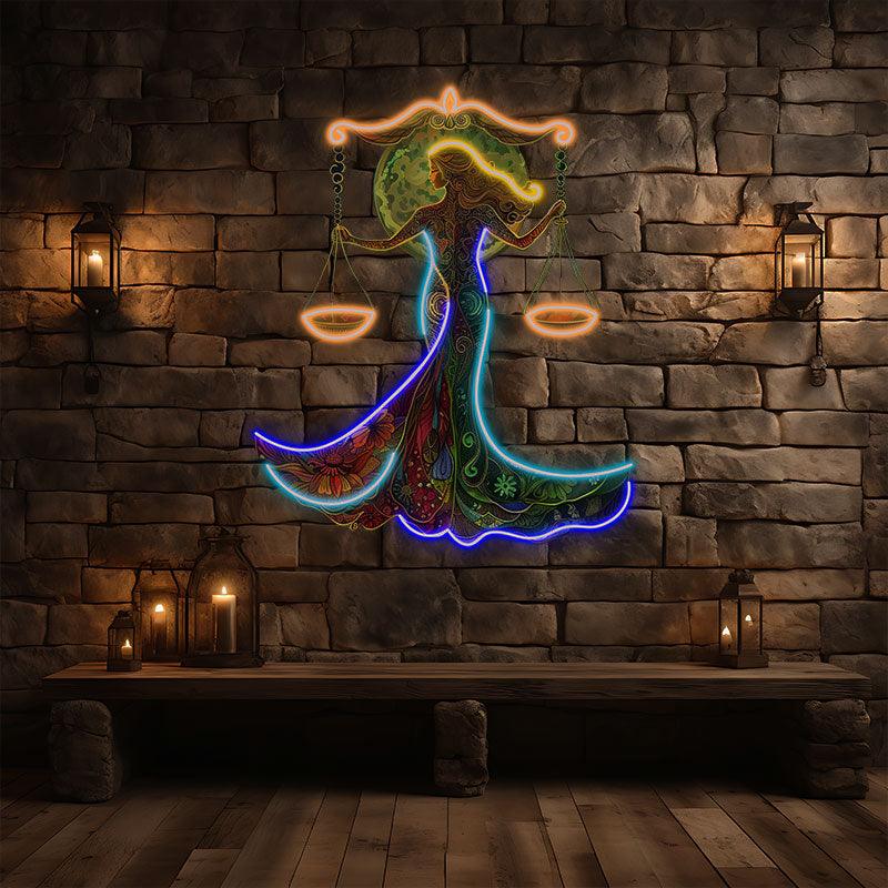 Libra Light - Elegant LED Zodiac Sign LED neon sign by NeonCS