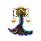 Libra Light - Elegant LED Zodiac Sign LED neon sign product image