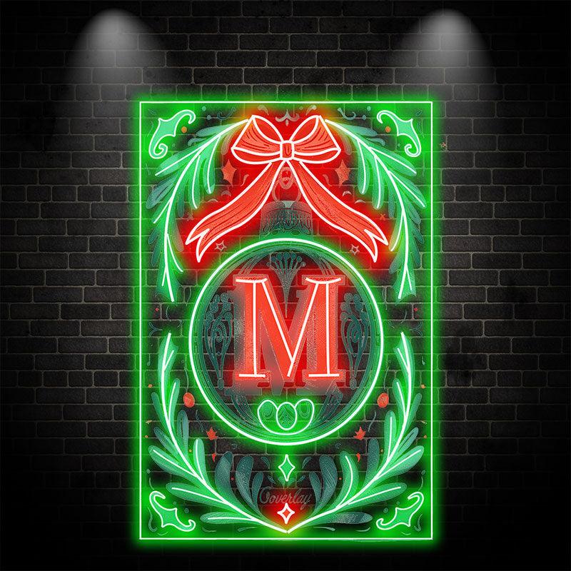 Merry Christmas Poker Chart - Big Red LED neon sign by NeonCS