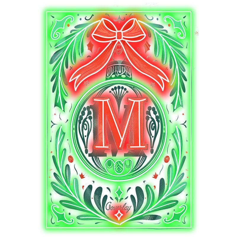 Merry Christmas Poker Chart - Big Red LED neon sign product image