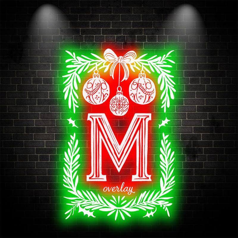 Merry Christmas Poker Shape Chart LED neon sign by NeonCS