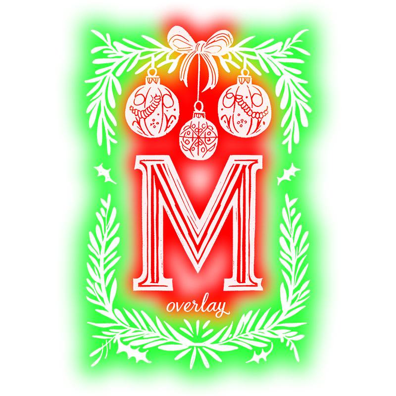 Merry Christmas Poker Shape Chart LED neon sign product image