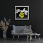 Smiley Face Infinity LED neon sign product image