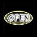 Open Label Infinity LED neon sign by NeonCS