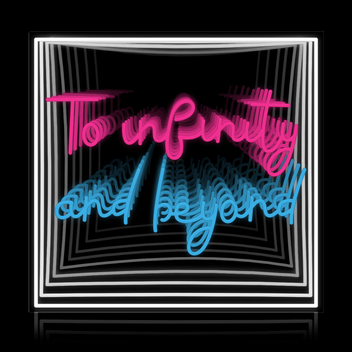 To Infinity and Beyond LED neon sign by NeonCS