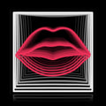 Lips Infinity Mirror LED neon sign by NeonCS