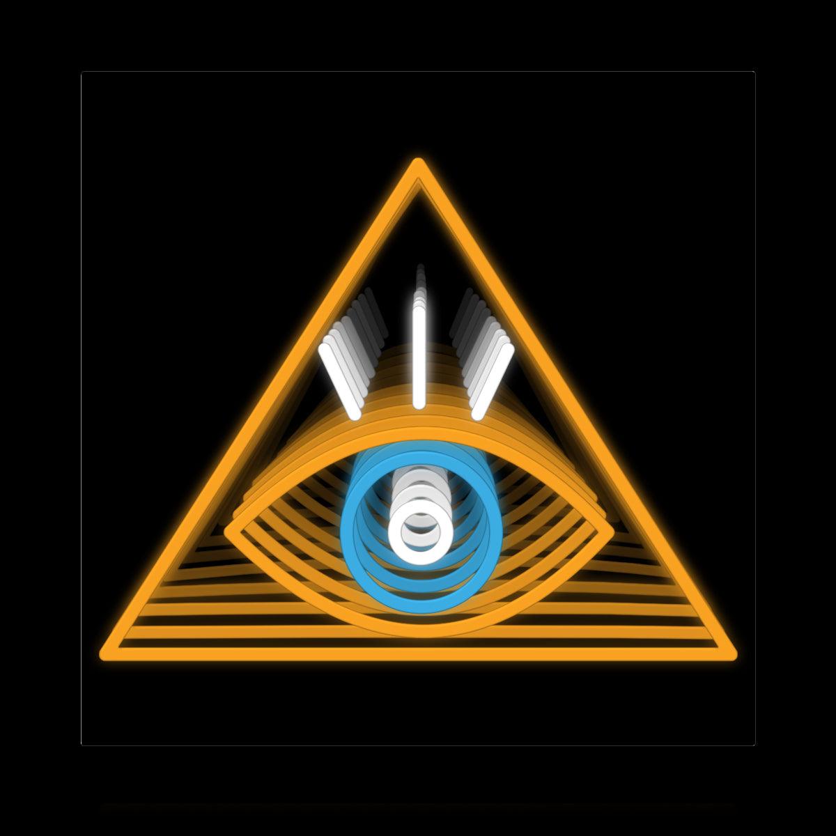 Eye of Providence Infinity LED neon sign by NeonCS