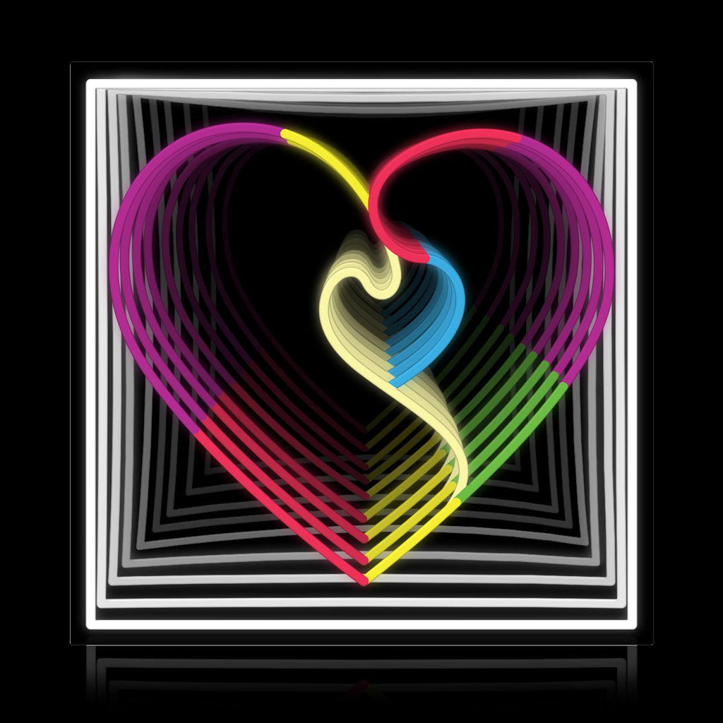Heart Infinity LED neon sign by NeonCS