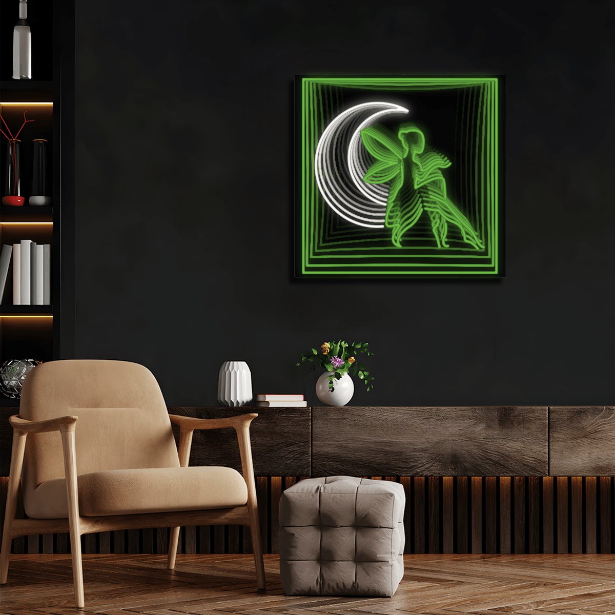 Weed Fairy Infinity LED neon sign product image