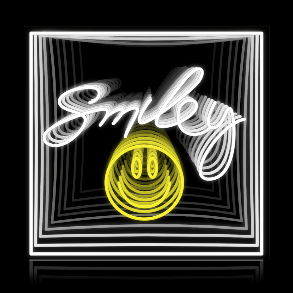 Smiley Face Infinity LED neon sign by NeonCS