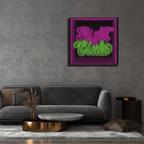 Pink Green Night Club Infinity LED neon sign product image