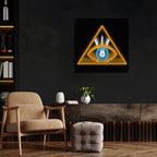 Eye of Providence Infinity LED neon sign product image