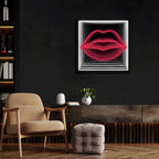Lips Infinity Mirror LED neon sign product image