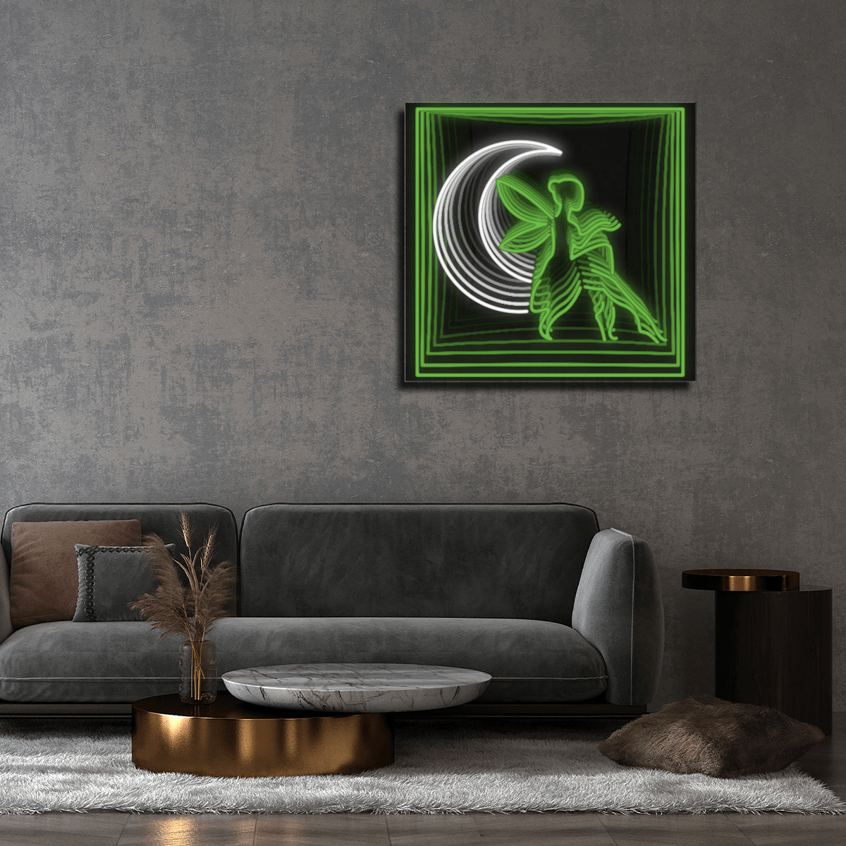 Weed Fairy Infinity LED neon sign product image