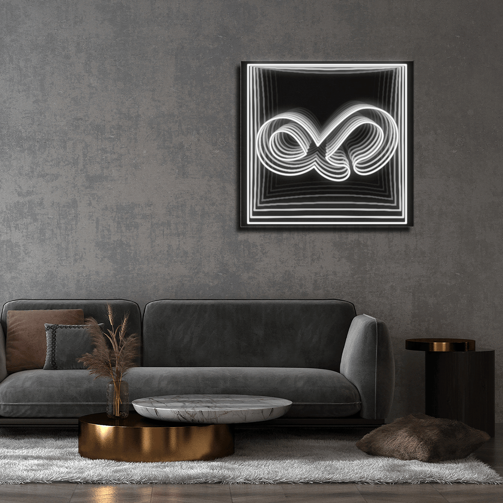 Broken Infinity LED neon sign product image