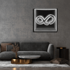 Broken Infinity LED neon sign product image