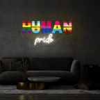Human Pride Artwork LED neon sign product image