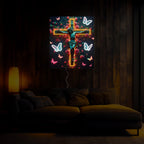 I Only Kneel for One Man and He Died LED neon sign product image