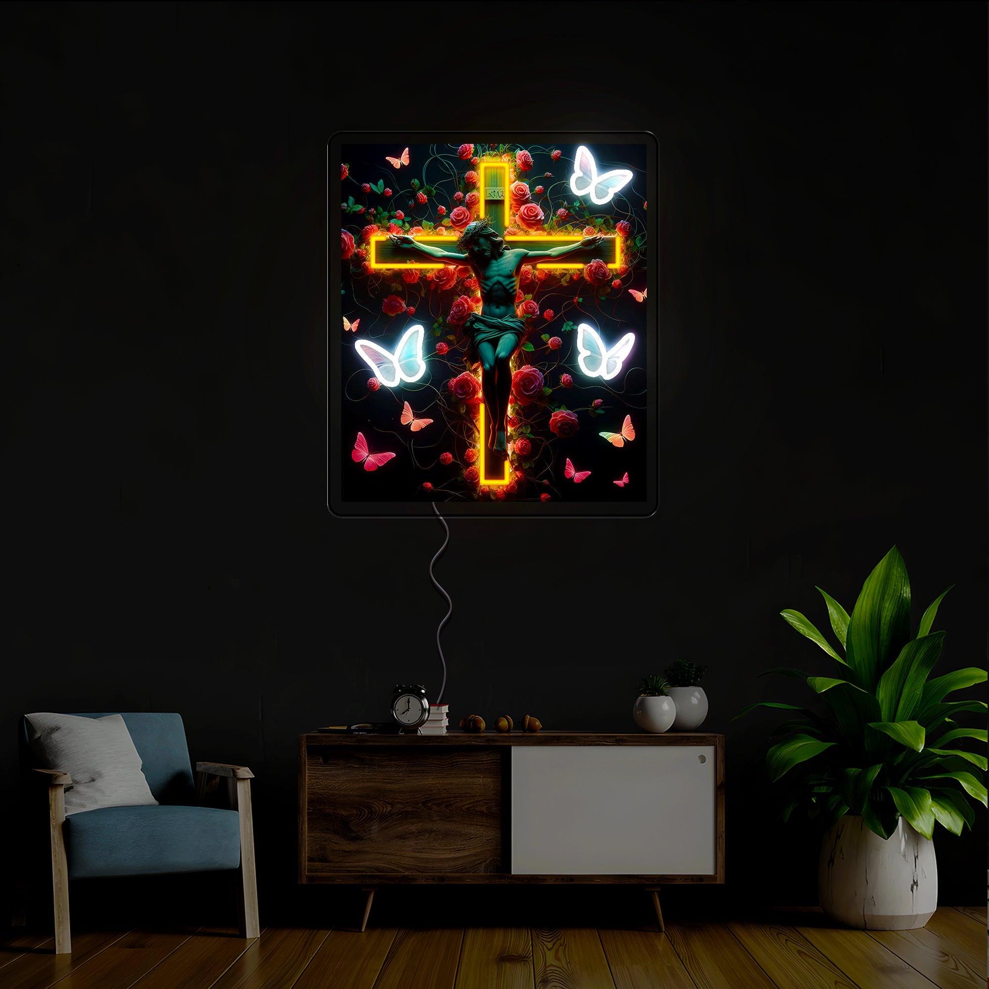 I Only Kneel for One Man and He Died LED neon sign by NeonCS