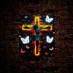 I Only Kneel for One Man and He Died LED neon sign product image