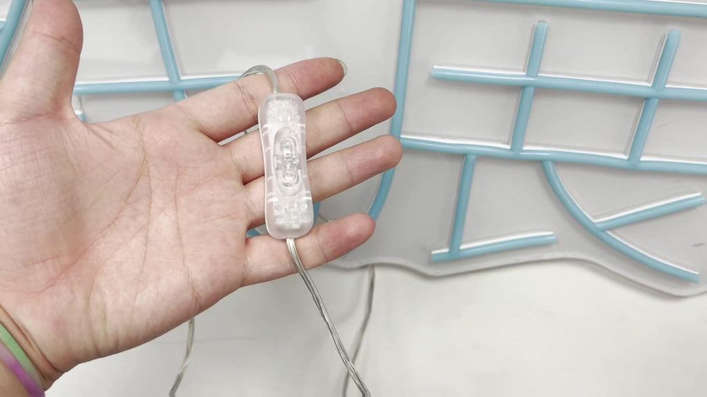 Female Dc Connector with Switch 22awg LED neon sign product image