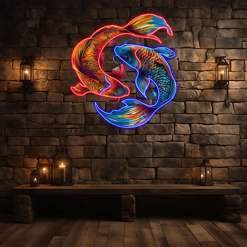 Pisces Light - Enchanting LED Zodiac LED neon sign by NeonCS