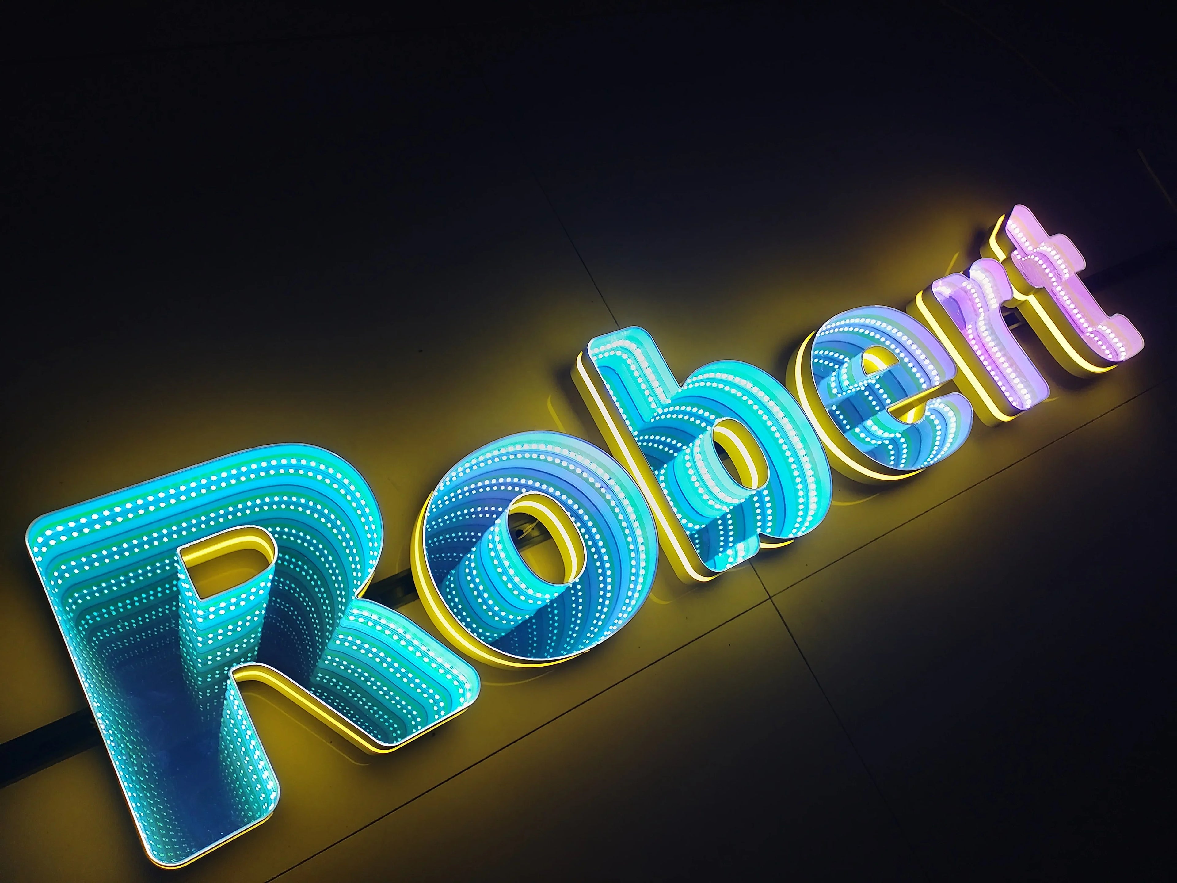 Toysign 3d Name Logo LED Infinity LED neon sign product image