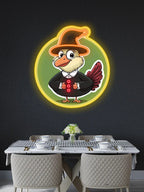 Neon Cartoon Turkey Hat Display Sign LED neon sign product image